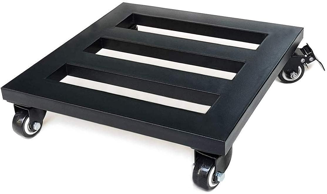 Indian Decor 51548 Plant Stand Portable 12" Metal Standard Plant Stand Wheels, Square Iron Plant Caddy on Wheels Outdoor Flower Pot Rack on Rollers - Black (B0CD7RYHXZ) Amazon Price History, Amazon Price Tracker