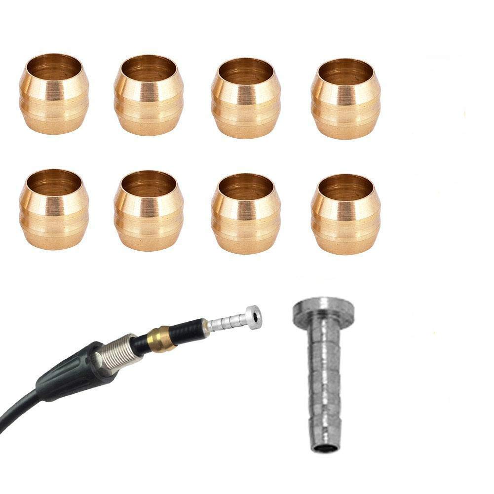 Neuocean 8sets Olive Connector Bike Disc Brake Connection Insert