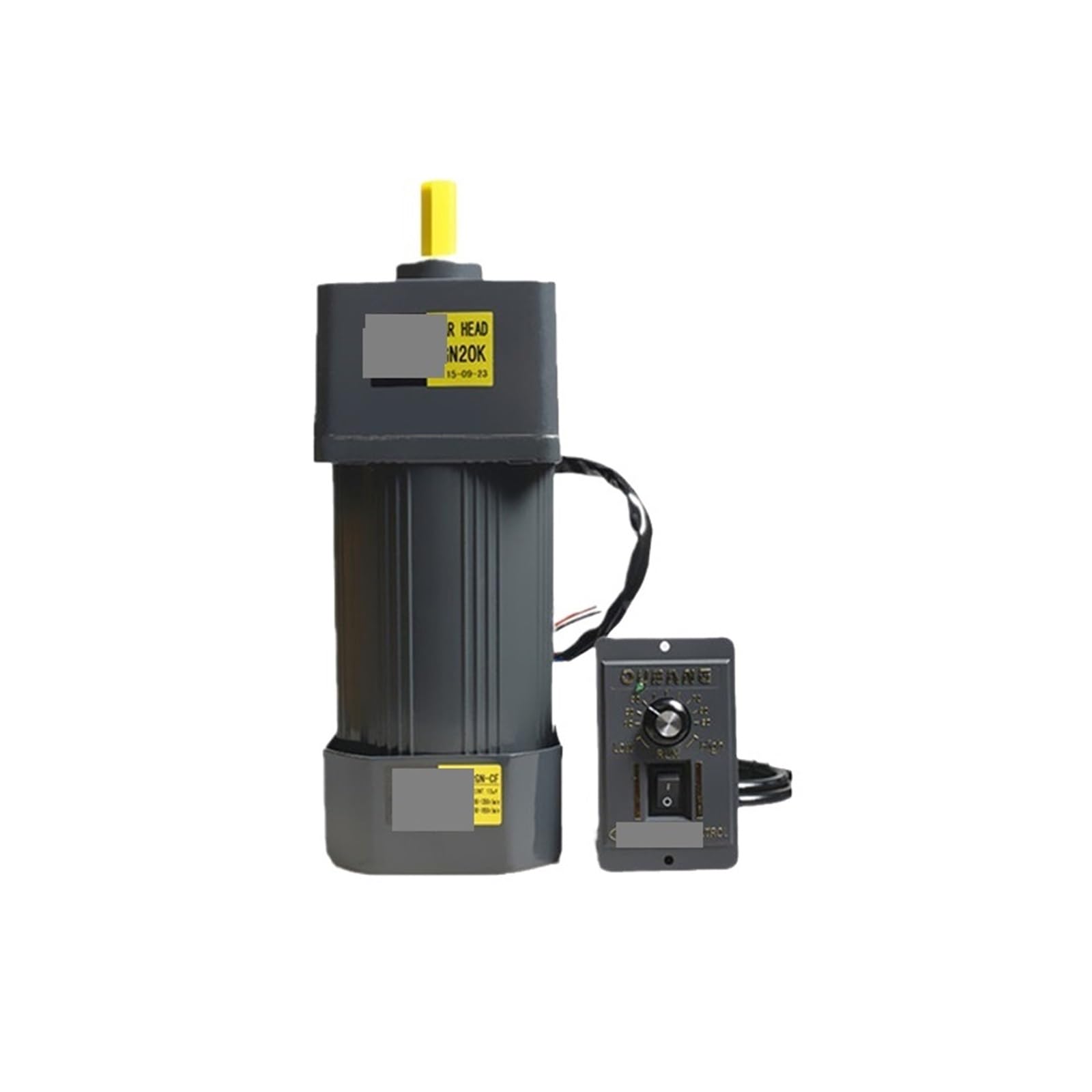 ANERTQUIH Motor 180W 220V AC Gear 6IK180RGN-CF with Speed Regulator Adjustable Single Phase High Torque Asynchronous DC(0-75RPM)