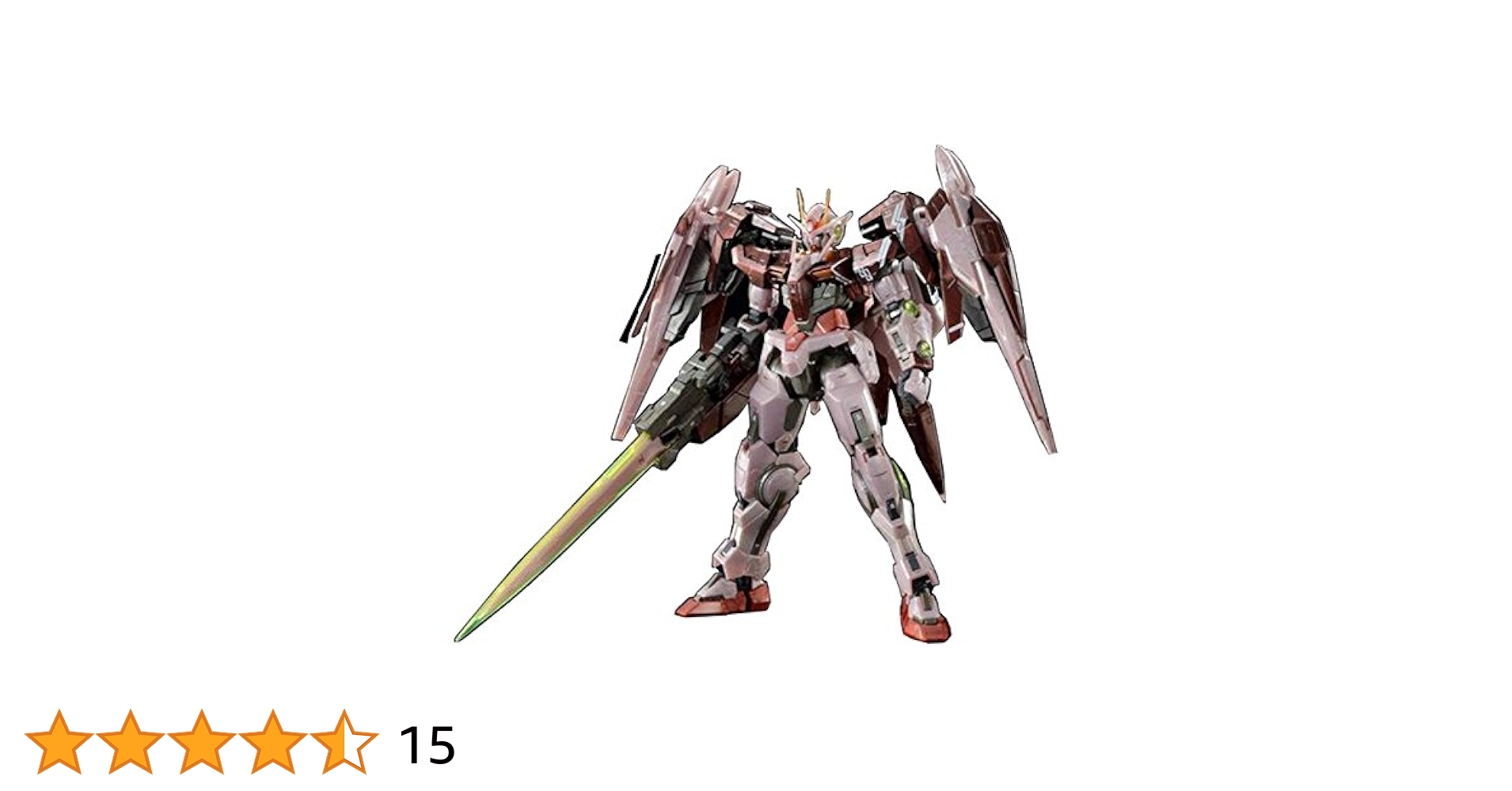 RG TRANS-AM RAISER プラモデルキット Amazon.com: Bandai RG Real Grade Trans-Am 00 Raiser Gloss
