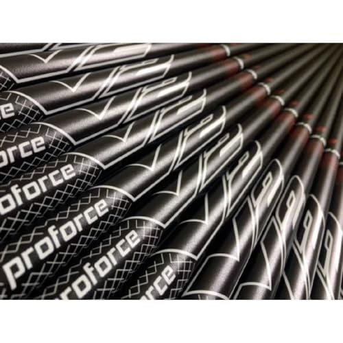 Old Town Golf New UST Mamiya Pro Force V2 Black HL Driver Shaft with Grip & Adapter Installed/Taylormade - 5F2 (51g Senior Flex)