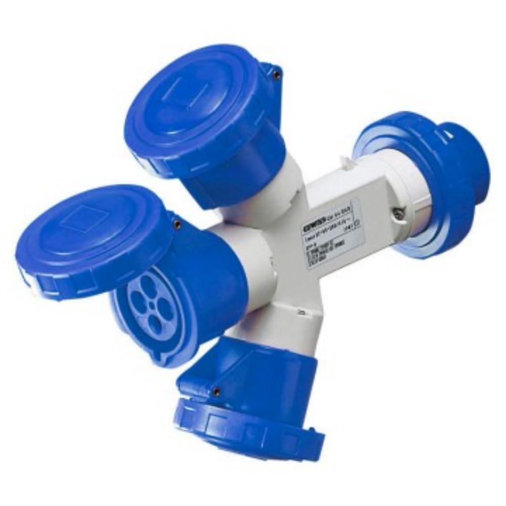 Gewiss GW64026 16A 3P+N+T coupleur de prise électrique anti-déconnexion atelier