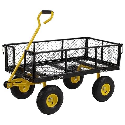 Finnhomy 1000 Lbs Capacity Garden Cart Cover