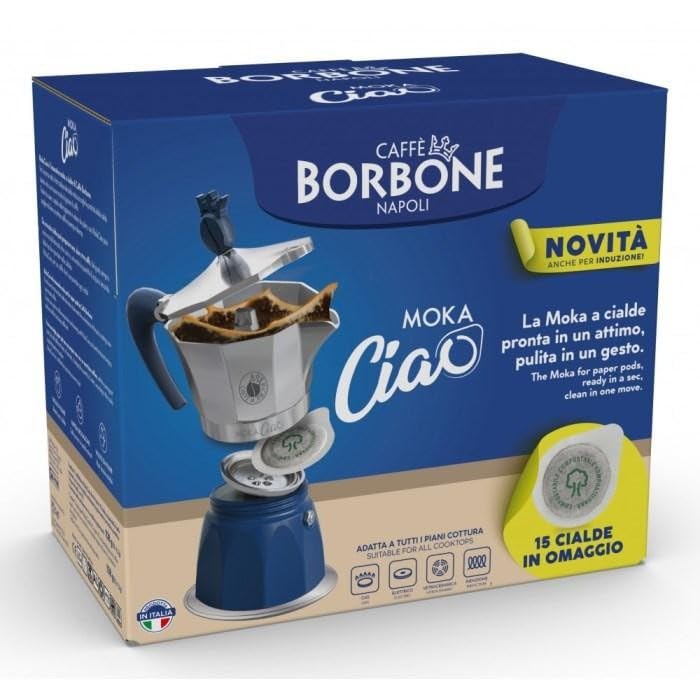 CAFFETTIERA PER CIALDE MOKACIAO - ADATTA ALL'INDUZIONE