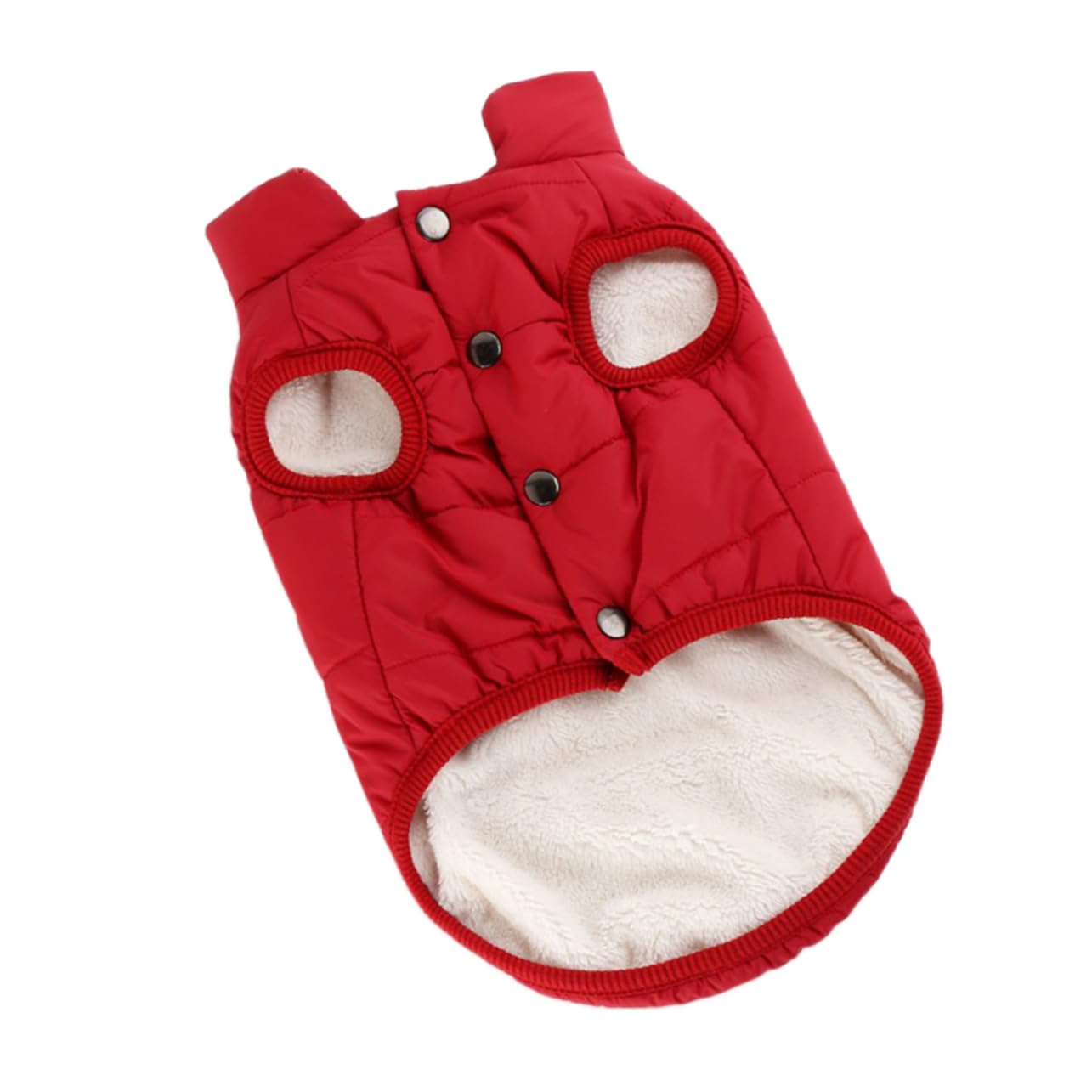 Toddmomy 3 Piezas Ropa para Perros pequeños para el Invierno Ropa de Abrigo Ropa de Cachorro Abrigo de Perro Abrigo Ropa de Perro Ropa para Perros Invierno algodón Acolchado Rojo