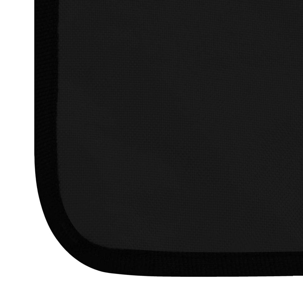 Lot de 2 tapis de plage pliables avec cadre en acier et tissu, réglables et pliables, ergonomiques, pour terrasse, balcon, extérieur, chaise longue de jardin et piscine, noir, avec appui-tête