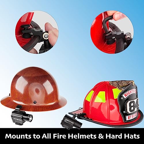 Nightstick Nsp-4650B Helmet Mounted Multi-Function Led Dual-Light Flashlight, One Size, Black #TOP5