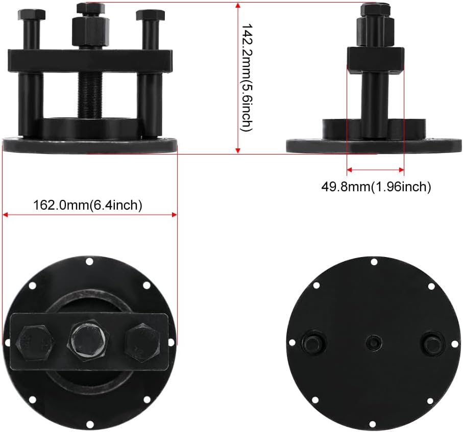 Crankshaft Oil Seal Front & Rear Seal Remover & Installer Tool Kit for Detroit Diesel DD13 & DD15 Engines W470589004300 W541589023300 W541589003400 - Image 6
