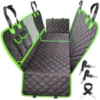 Capa Impermeável para Proteção Completa dos Bancos do Carro – Ideal para Pets, Resistente a Águas e Sujeira, Facilidade de Limpeza e Durabilidade (Verde)