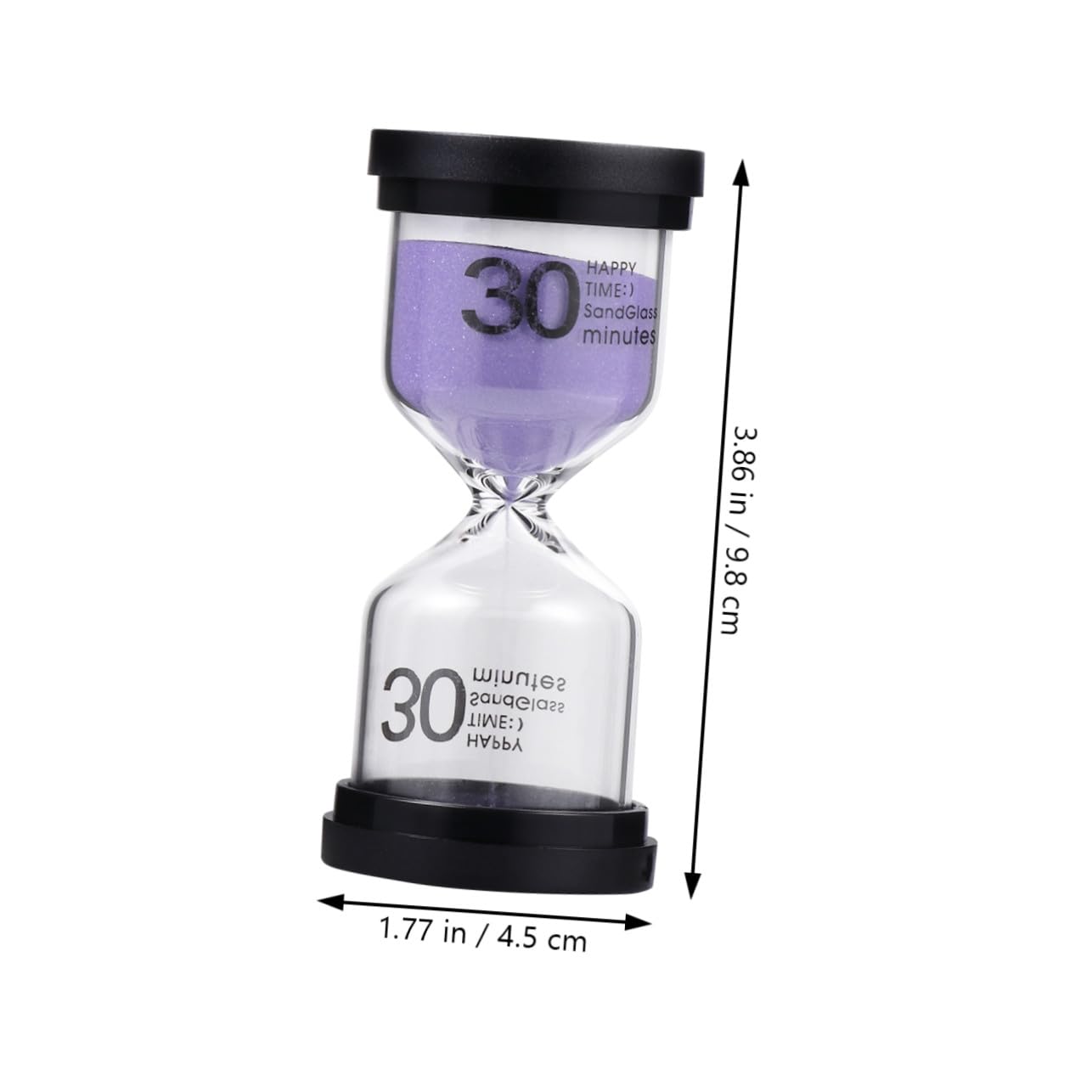 MAGICLULU Orologio A Clessidra in Plastica E Confezione Da 6 Timer Da Tavolo Strumento Di Gestione Del Tempo Per Arredamento Casa Ufficio E Giocattoli Educativi