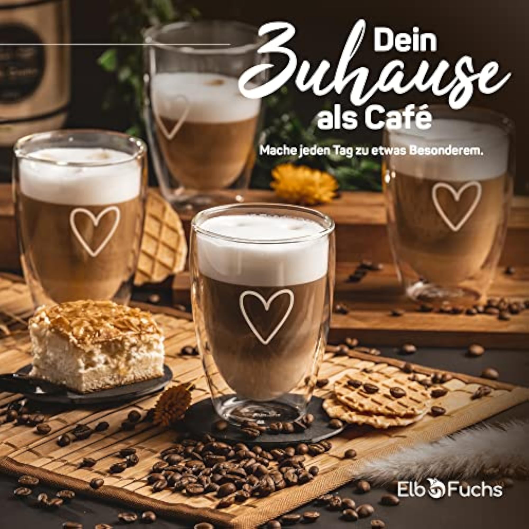 Latte Macchiato Glasses Double-Walled Gift Idea