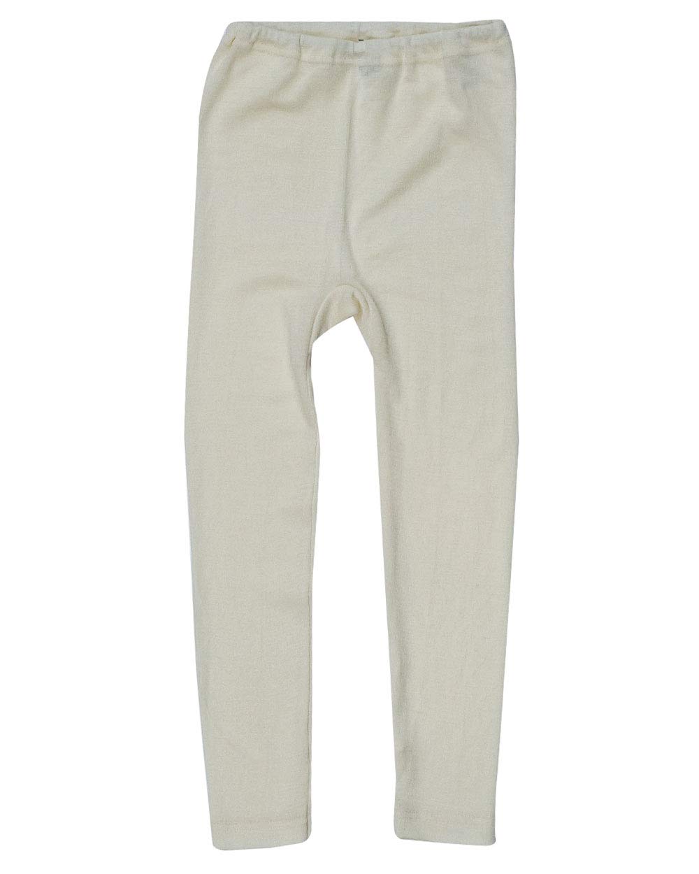 Cosi Lana Bambini Leggings - Pantaloni Lunghi in Lana Vergine kbT e Seta di Body