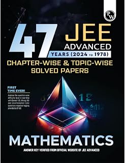 PW 47 Years Mathematics Chapterwise and Topicwise Solved Papers PYQ of JEE Advanced 1978 to 2024 [Paperback] PW Price In India