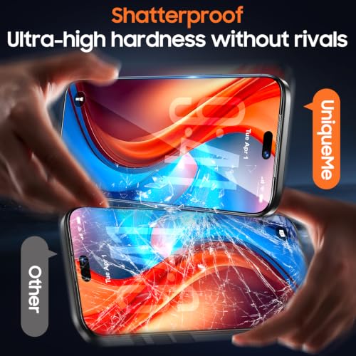 UniqueMe for iPhone 18 Pro 360° Privacy Screen Protector - 6.3 inch - image 4