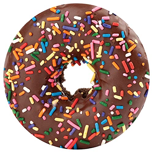 Jekeno Donut Blanket Gifts for Kids Adult, Funny Food Blanket for Boys Girls Teens, Round Novelty Throw Blanket, Christmas Birthday Valentines Day Decor Gifts for Age 2-10 Year Old