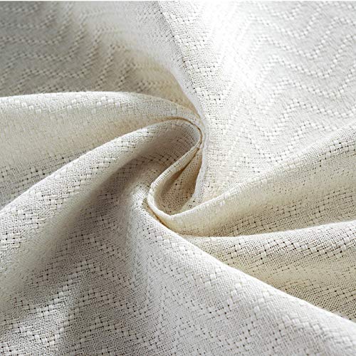 Amzali Tablecloth, Washable Cotton Linen Tablecloths Fabric Tassel Tablecloth Dust-Proof Embroidery Table Cover For Kitchen Dinning Farmhouse Tabletop Home Decoration (Square, 55 X 55 Inch, Classic) #TOP5