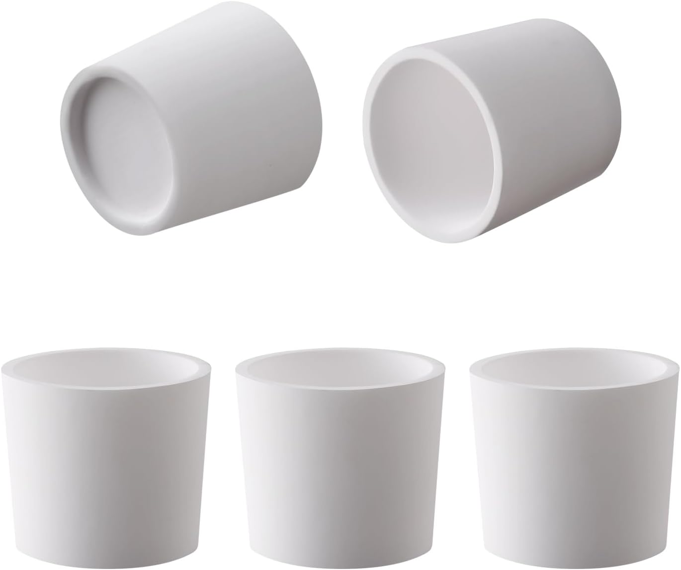 Qtcial 5 Packs Ceramic Bowl Inserts for Peak Accessory, Enhanced Performance, Recessed Bottom, Reused Ceramic Insert Bowl Accessories, Replacement Insert