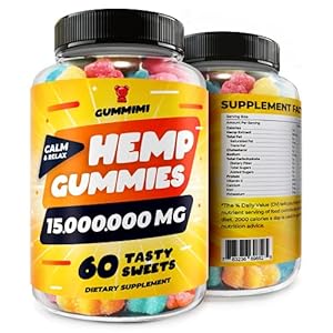 Hеmp Gummies – 15,000,000 – High Potency Comforting Hеmp Oil – Ease Worries, Hurting and Discomfort in Body – Fruity Flavored Gummy Bear