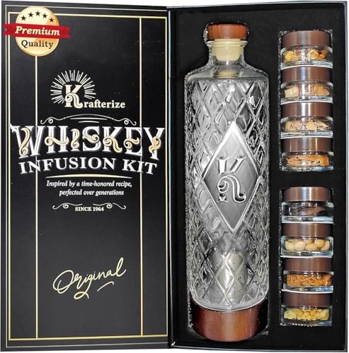 DIY Whiskey Gifts for Men - DIY Whiskey Infusion...