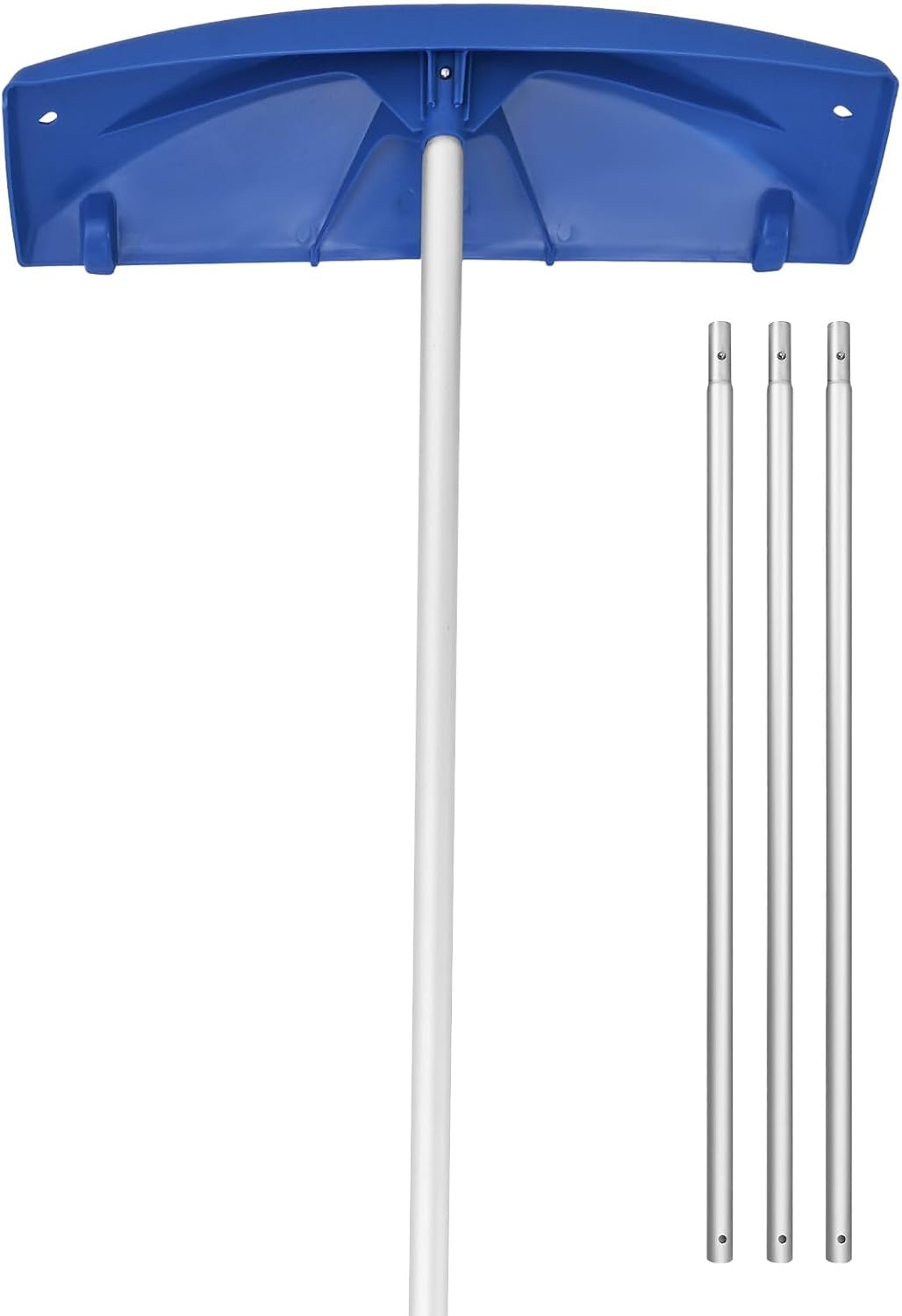 VEVOR Snow Roof Rake with 24in blade, adjustable handle