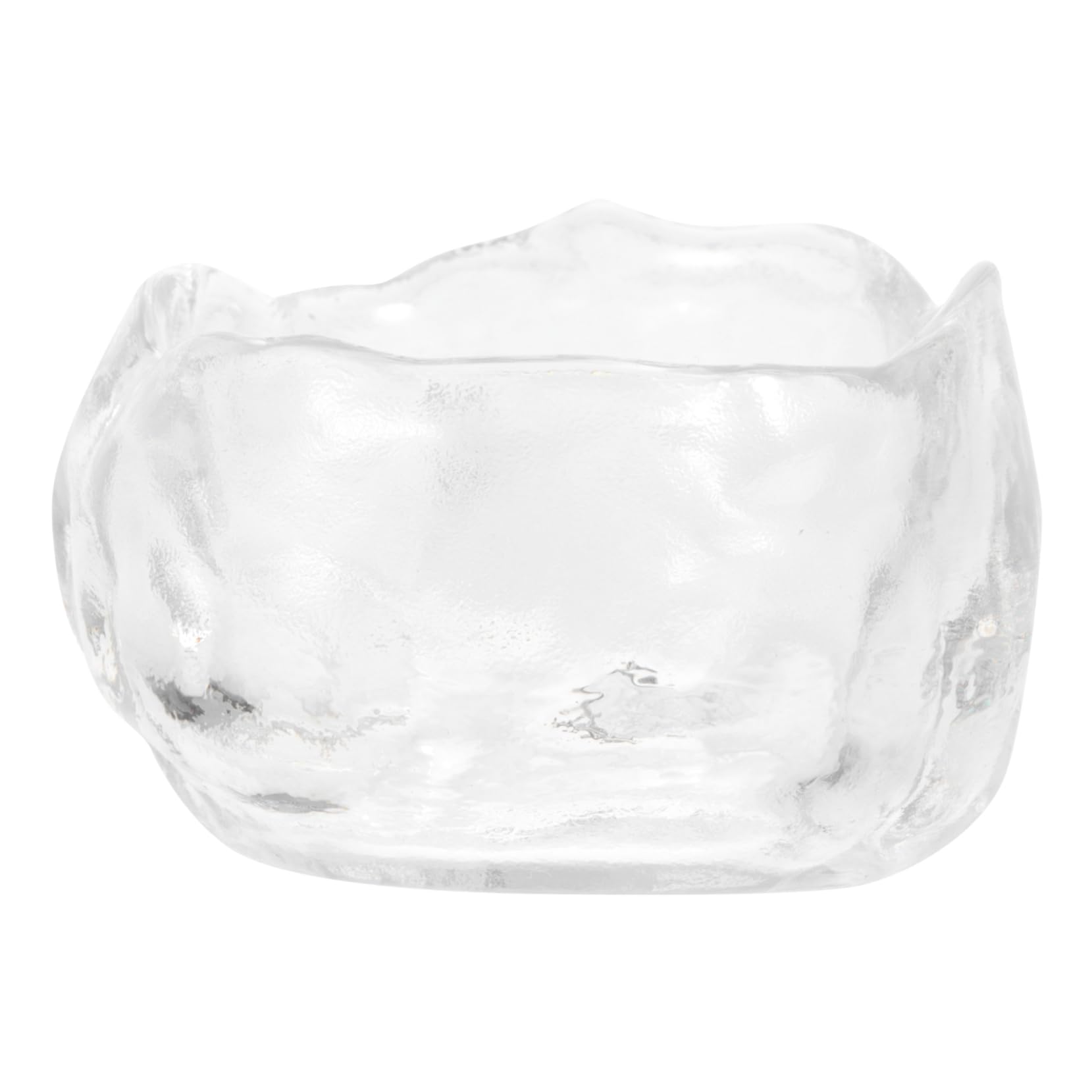 Cabilock Beautiful Transparent Glass Tea Cup Drinking Mug for Juice Water and Japanese Style Kung Fu Tea Cup