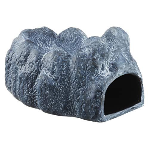 GEX EXOTERRA モイストロック170 陶器製シェルター 爬虫類用 W10×D16.5×H9cm