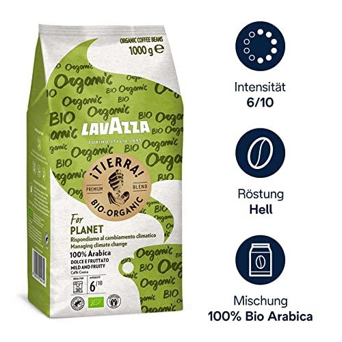 De'Longhi Dinamica Plus ECAM 370.70.B & Lavazza Kaffeebohnen im Set, Kaffeevollautomat mit LatteCrema Milchsystem und Farbdisplay inkl. 1 kg Lavazza ¡Tierra! For Planet, Schwarz – Bild 7