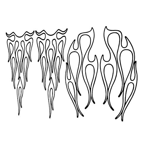 NICOLIE Moto Fiamma Serbatoio Gas + Parafango