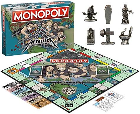 Miniatura 2 de Metallica Monopoly World Tour Edición Coleccionista