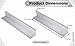Tressify 2 Pcs Aluminum L-Shaped Angle, 13 Inches Length, 3/16 Inches Thickness, Industrial Grade Material