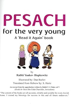 Hardcover Pesach For The Very Young Plastic (Laminated ages) Book