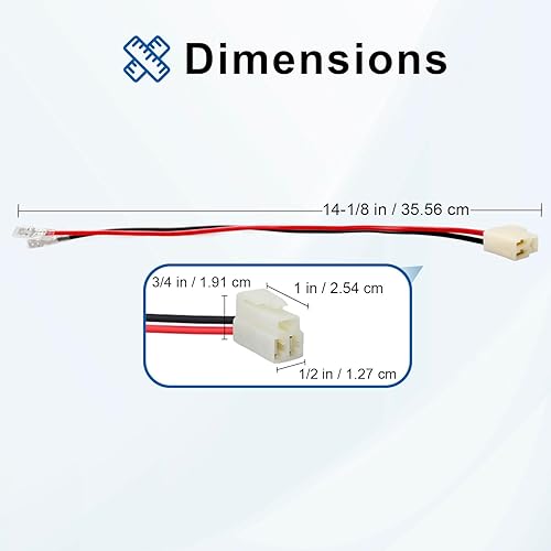 Miniatura 5 de AlveyTech Paquete de baterías premium de 12 voltios para Razor Power Rider 360 Electric 3-Wheeler (5 Ah, versiones 1+)  Batería AGM recargable única