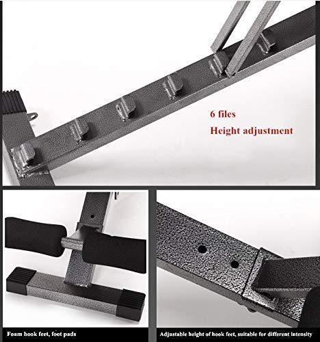 Treadmill Foldable,Multifunction Foldable Weight Bench Adjustable Non-Slip Dumbbell Stool Portable Profession Fitness Chair for Home Gym Dedicated Ab Training etcA BJY969 (Color : A)