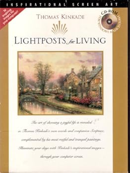 CD-ROM Lightpost for Living Screensaver Book