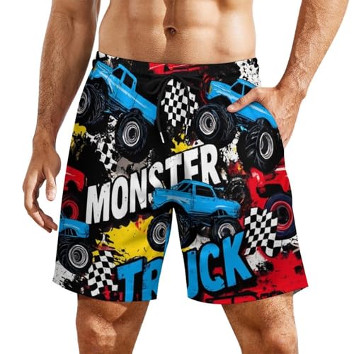 Supdreamc Comfort Swim Trunks Big & Tall Board Shorts for Men Boy, Quick Dry Underwear2