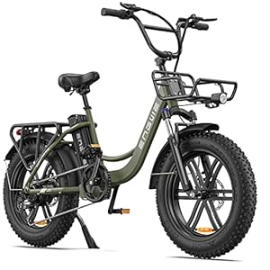 ENGWE 960W Electric Bike for Adults, L20 20”Ã4.0”Fat Tire Electric Bicycle 48V 13Ah Removable Battery Max Range 87Miles & 25MPH