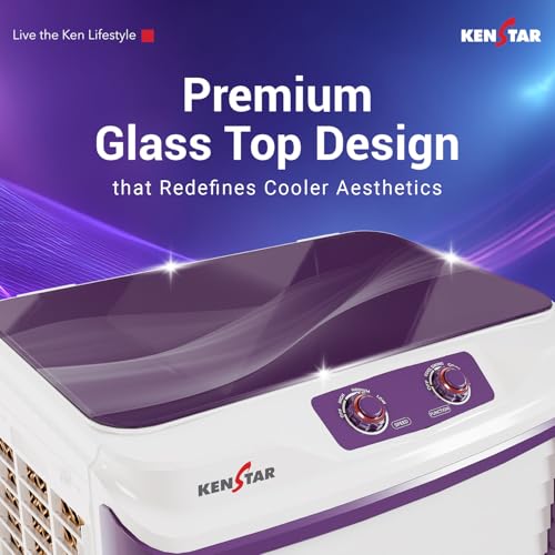 Image of Kenstar DOMINAR PRO 105| Honeycomb Cooling Pads | 5-Star BEE Ratings with 5 Years Extended Warranty | Honeycomb Cooling Pads, 5-Star BEE Ratings, 5 Years Extended Warranty