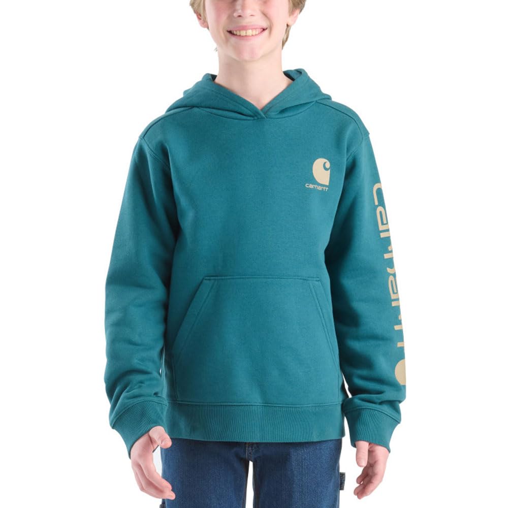 Carhartt Boys Long Sleeve Hooded Sweatshirt
