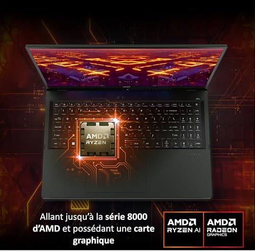 ACER Swift SFG14 63 R11S PC Portable 14" 2.8K IPS Processeur AMD Ryzen 5 8645HS RAM DDR5 SSD Carte Graphique AMD Radeon Windows 11 Clavier AZERTY Français - vue 4