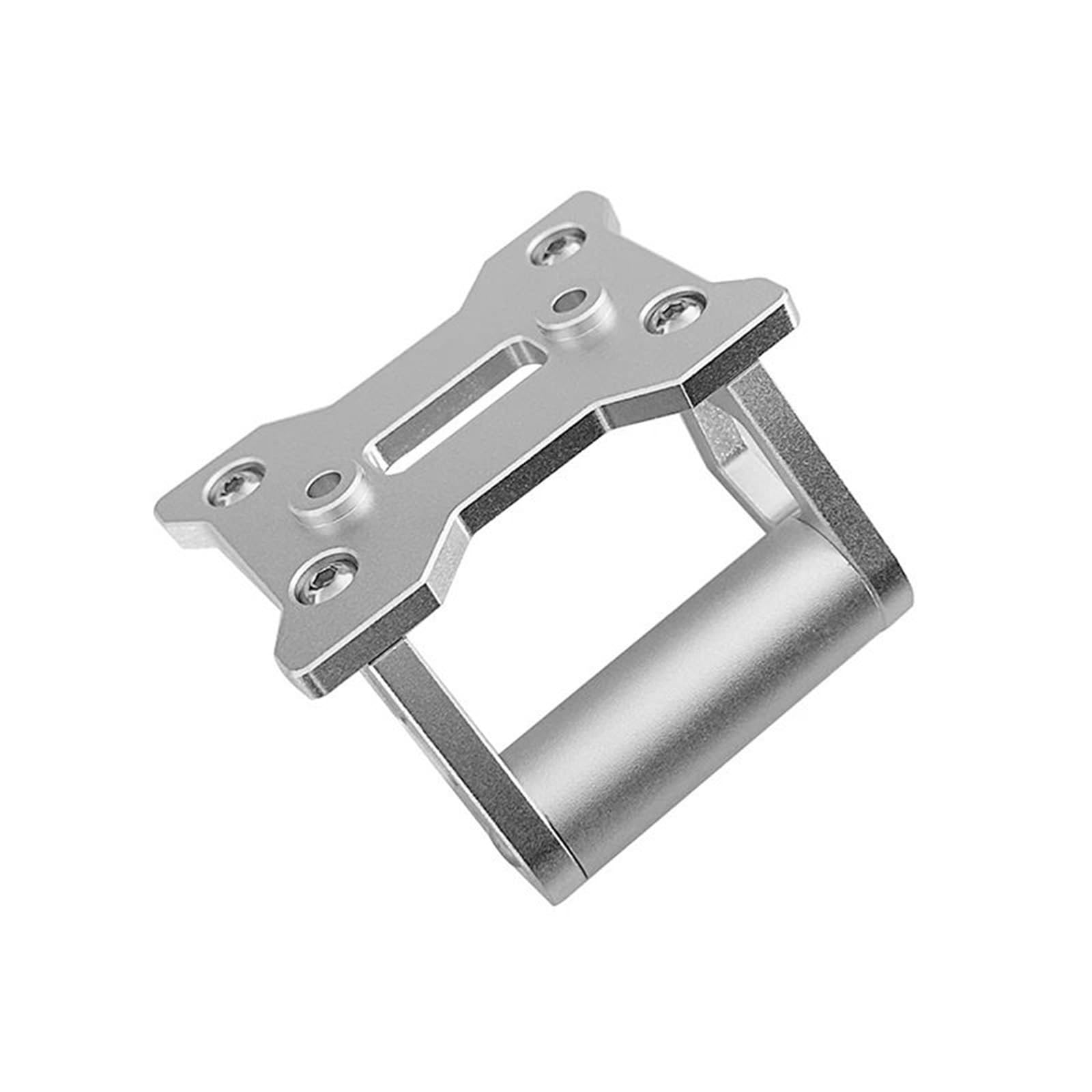 Pasuje do CFMOTO 450MT 2025 Akcesoria CNC Uchwyt na telefon GPS z aluminium Uchwyt przedłużający nawigację Uchwyt do nawigacji GPS(Black 12-22mmNOLOGO)