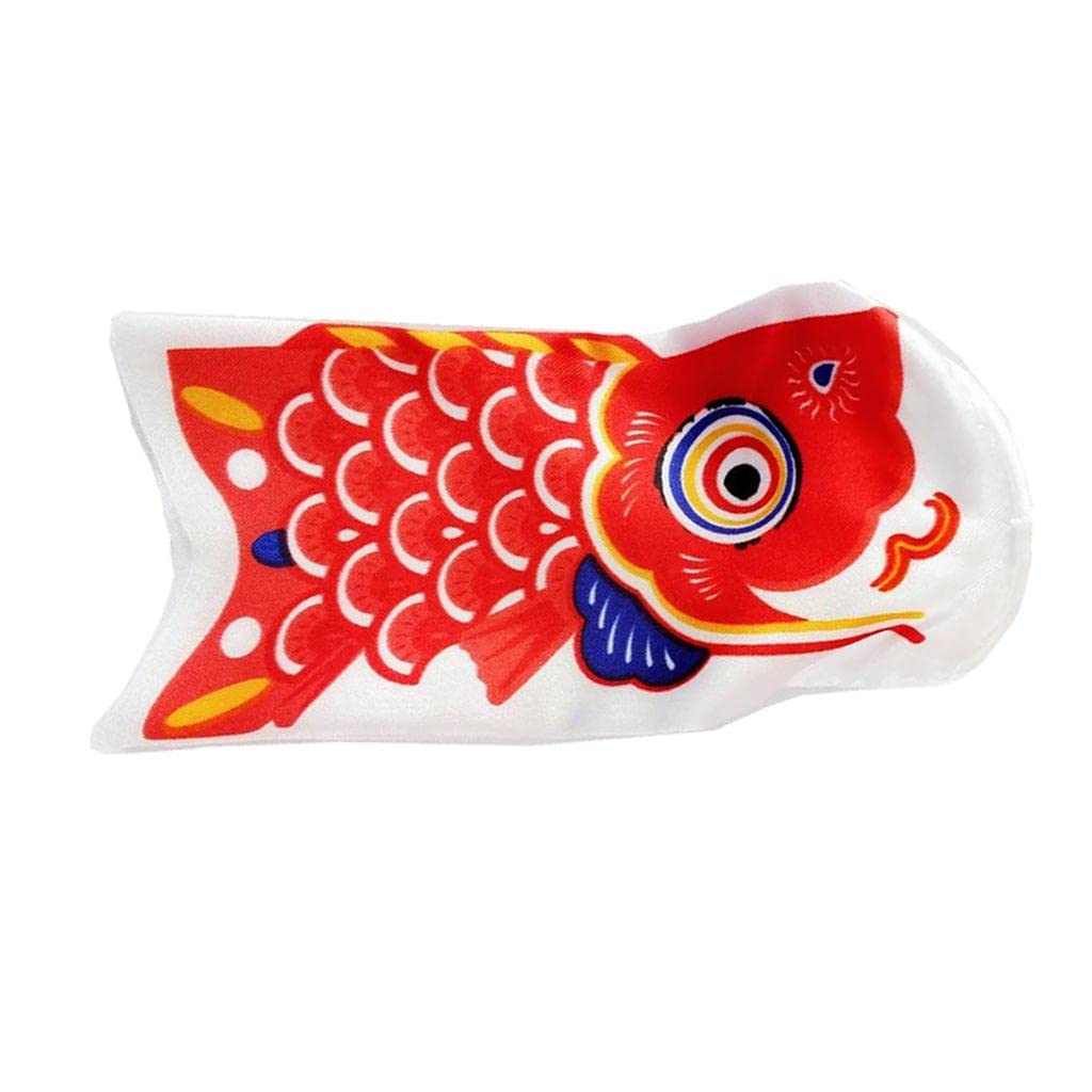 Japanese Decorative Windsock Carp Koi Nobori Sailfish 15cm Red Home & Garden | Yard, Garden & Outdoor Living | Garden Dacor | Windmills & Wind Spinners-image-24