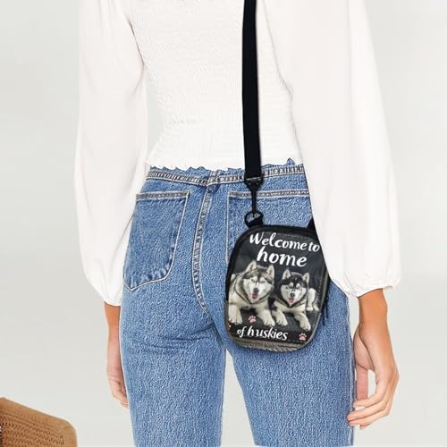 Lotusorchid Sling Cell Phone Purse, Crossbody Mini Wallet Purse Shoulder Handbag with Adjustable Straps3