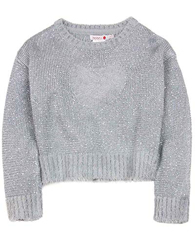 Mayoral Chic Tween Girls 8-18 Open-Work Metallic Knit