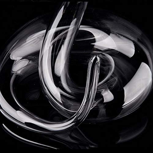 CJTMY Déconteur de Verre Creative Snake en Forme de Serpent de série 1.1 / 2L Distributeur de vin de vin Flagon Hotel Bar Home Cuisine Decoration Fournitures (Size : 1150ml) - Image 7