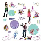 RoomMates RMK1362SCS iCarly Peel & Stick Wall Decals