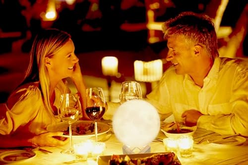 Moon Lamp With 16 Colors Led Night Light With Stand Time Setting Touch With Remote Control And Usb Rechargeable 3D Printing Moon Light Lamps For Gifts 5.9Inch #TOP2