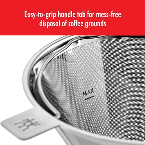ZWILLING Enfinigy Cafeteira de gotejamento, 1 unidade, aço inoxidável