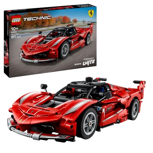 LEGO Technic Ferrari FXX K - Jouet Voiture de Course - Maquette de Construction avec Moteur V...