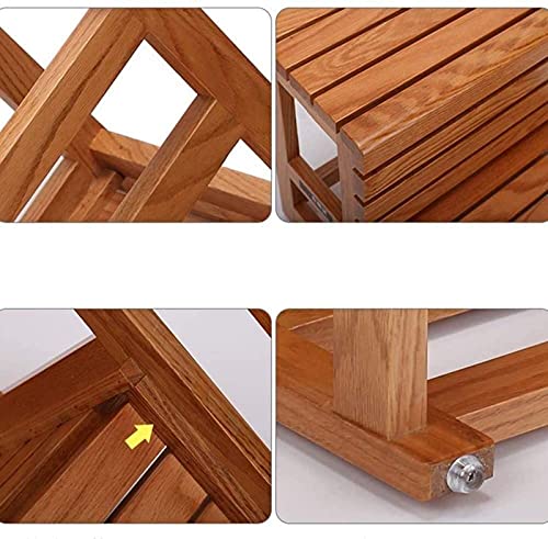 Taburete de escalera de cocina plegable y resistente para solucionar problemas de espacio 5