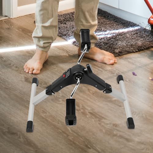 Mini bicicleta pedalera para rehabilitación y ejercicio miniatura 4
